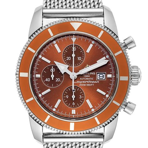 breitling superocean héritage bronze|Breitling heritage watch price guide.